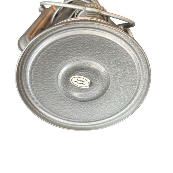 7 1/2” Metal Silver Lantern - Picture 8 of 8